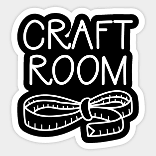 Craft Room Sticker